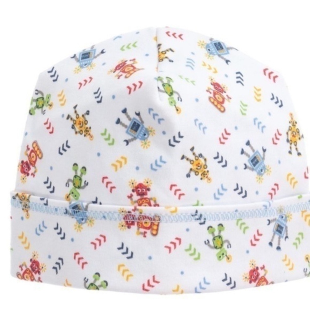 Magnolia Baby Infant Robot Cotton Hat NWT